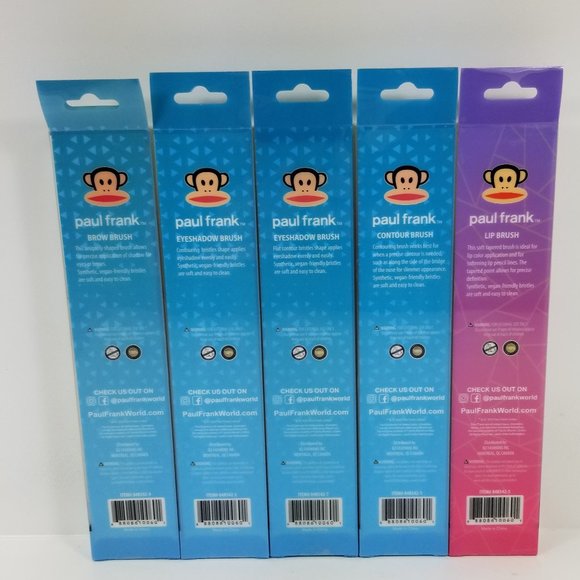 Paul Frank makeup Brush set of 5 - Picture 12 of 12